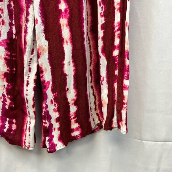 Gypsies & Moondust Womens Jumpsuit Multicolor Tie Dye Off Shoulder Sleeve M New - Picture 7 of 12
